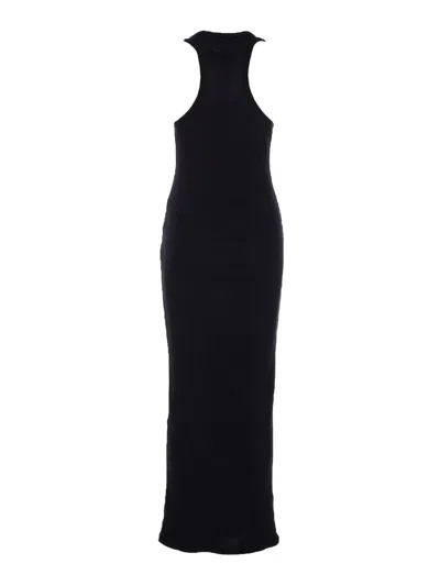 Jean Paul Gaultier Pierced Dress In Black