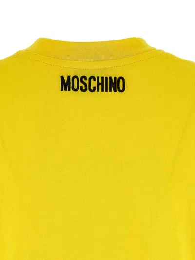 Moschino Yellow T-shirt With Smile In Yellow