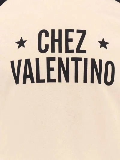 Valentino Men's T-shirt Chez In Neutral