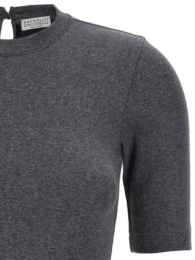 Brunello Cucinelli Women's Round Neck T-shirt