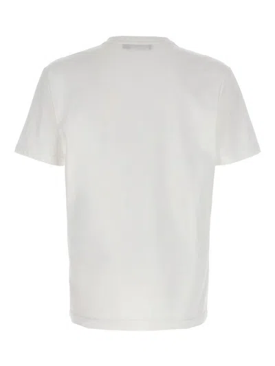 Dolce & Gabbana Cotton T-shirt With Print In Gray