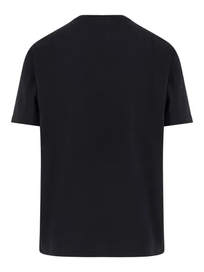 Valentino Chat De La Maison Cotton T-shirt In Black