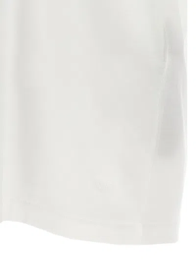 Tom Ford White Cotton T-shirt With Straight Hem In White