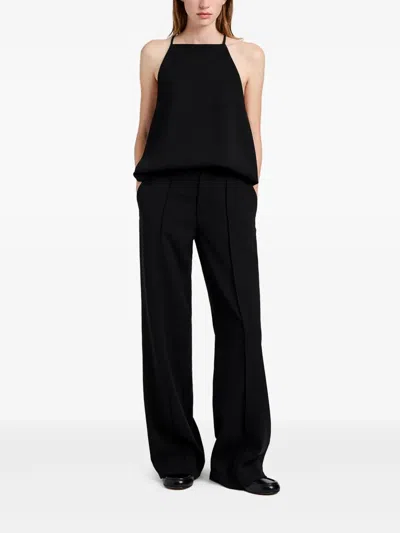 Proenza Schouler Ensley Top - Women's - Polyester/triacetate In Black