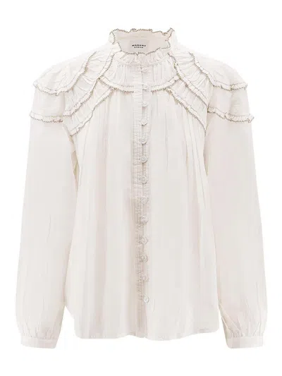 Isabel Marant Étoile Marant Etoile Women Christa Biologic Cotton And Viscose Shirt