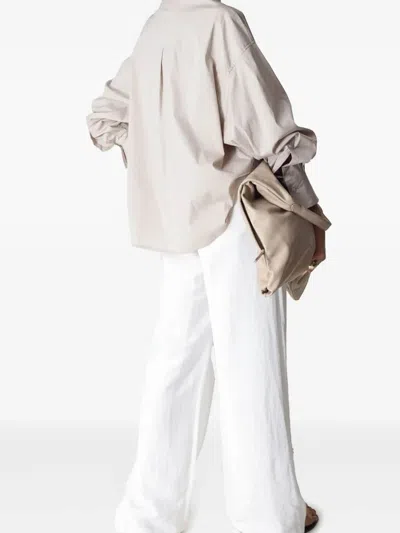 Brunello Cucinelli Embroidered Collar Shirt