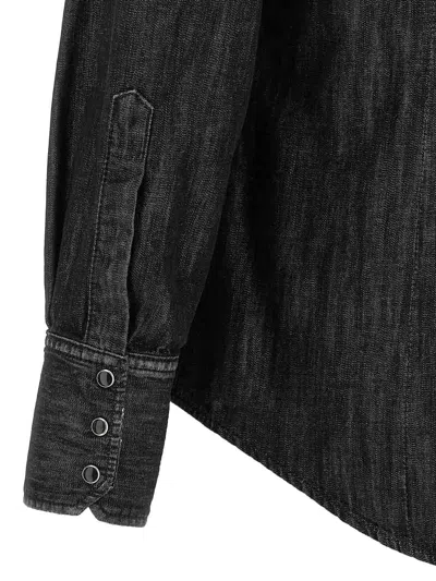 Dsquared2 Dsquared Black Denim Western Shirt