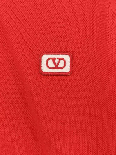 Valentino Vlogo Signature Cotton Polo Shirt