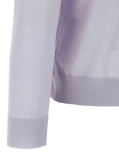 Kiton Ribbed Cuffs And Hem Polo Shirt