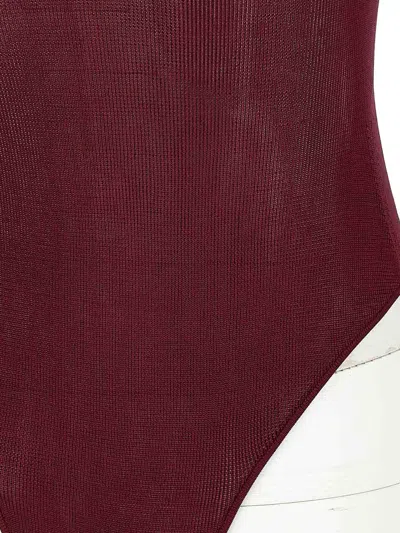 Self-portrait Viscose Knit Bodysuit