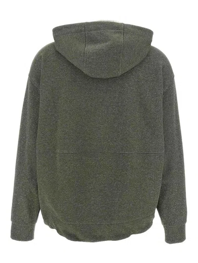 Peserico Sparkle Drawstring Hooded Long Sleeve