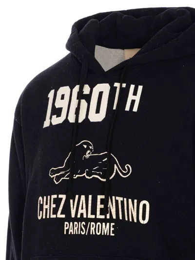 Valentino Cotton Fabric Sweatshirt With Comfortable Fit