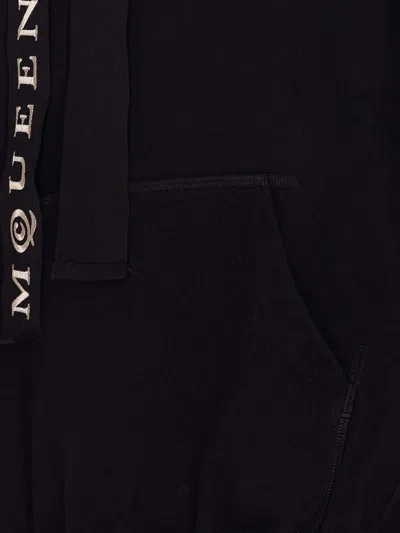 Alexander Mcqueen Hoodie With Drawstring Hood And Kangaroo Pocket