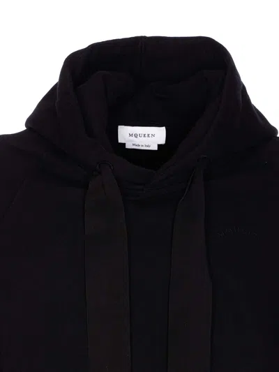 Alexander Mcqueen Hoodie With Drawstring Hood And Kangaroo Pocket