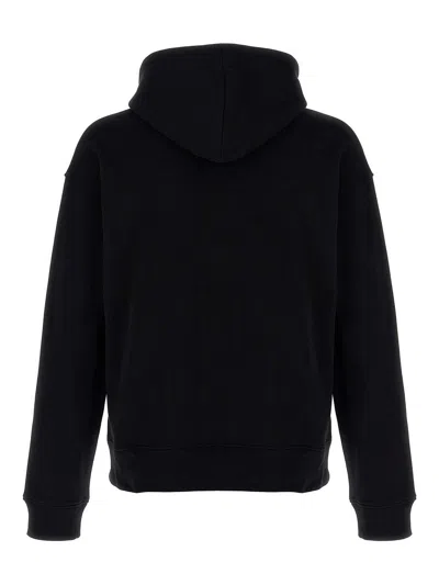 Moschino Cotton Hoodie With Drawstrings And Kangaroo Pocket