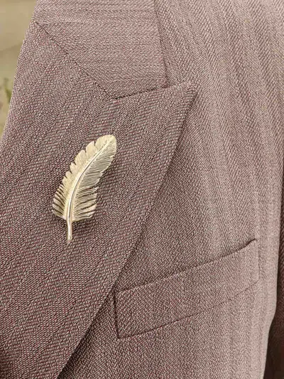Golden Goose Double-breasted Feather-detail Jacket