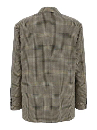 Marni Check Blazer Prince Of Wales