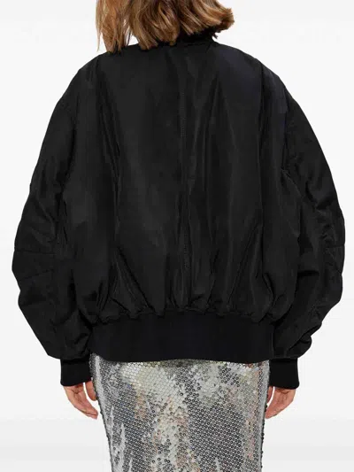 Attico Bishop-sleeves Bomber Jacket