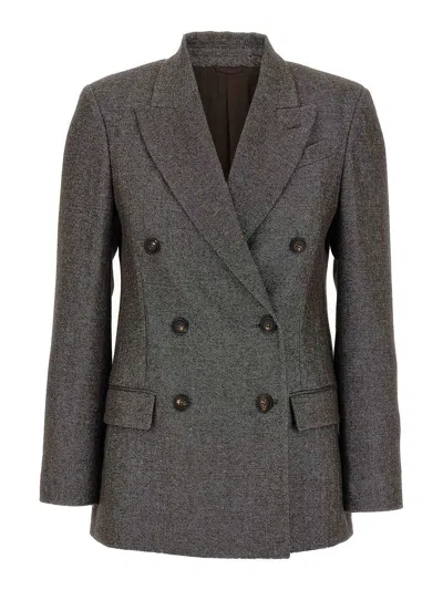 Brunello Cucinelli Blazer Tweed Monile