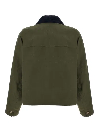 Apc A.p.c. 'becca' Jacket In Green