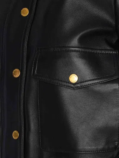 Michael Michael Kors Flap-pocket Leather Jacket