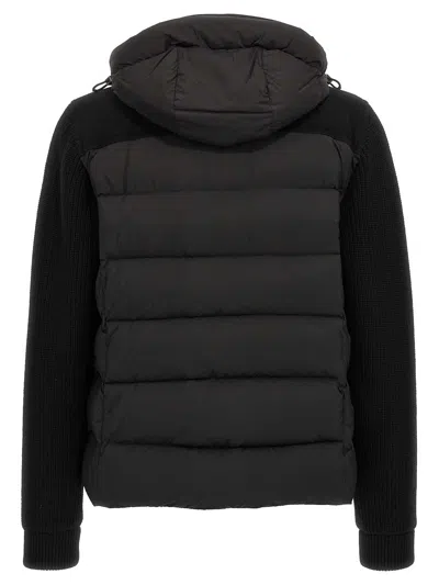 Moorer 'allori' Hooded Down Jacket In Black