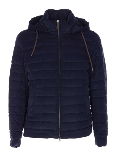 Herno Hooded Quilted Down Jacket