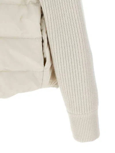 Brunello Cucinelli Two-material  Down Jacket