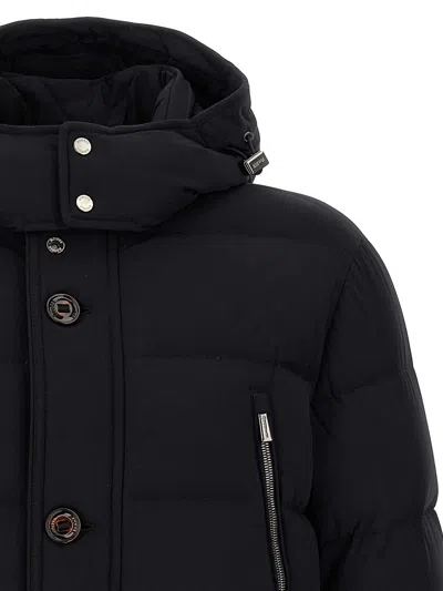 Moorer 'gorner' Down Jacket In Black