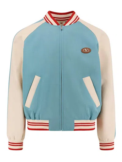 Valentino Le Chat De La Maison Wool Bomber Jacket