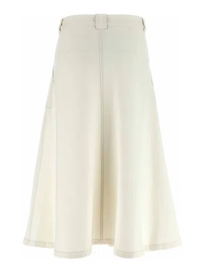 Apc A.p.c. "laurie" Skirt In White