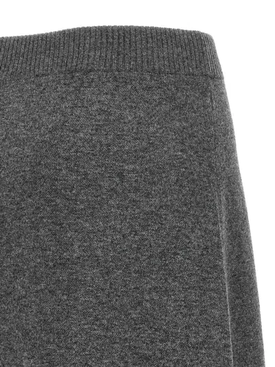 Brunello Cucinelli Longuette Midi Skirt In Stretch Cashmere