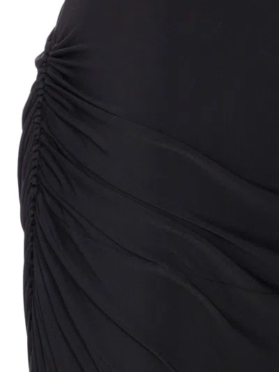 Alaïa Alaia Women Long Draped Jersey Dress
