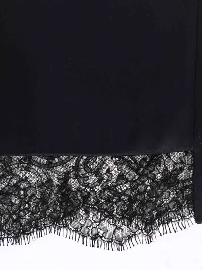 Tom Ford Silk Skirt With Lace Inserts