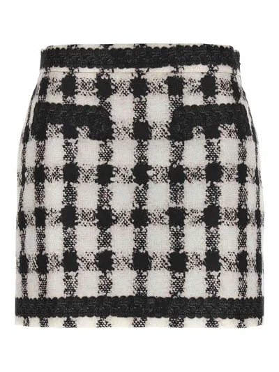 Moschino Print Mini Skirt