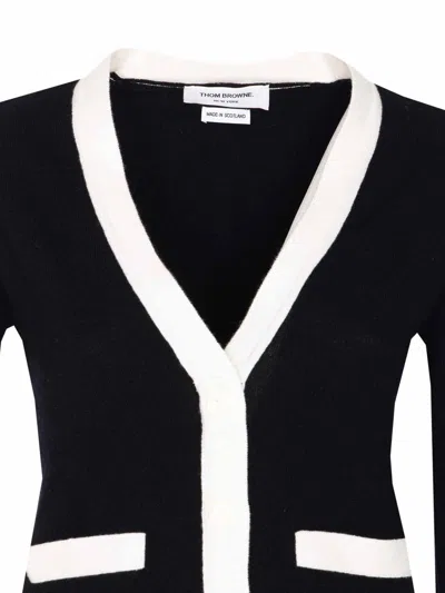 Thom Browne Side Buttoned Knit Cardigan