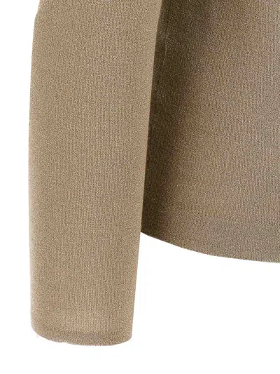 Brunello Cucinelli Sparkling Sweaters And Cardigans Gold