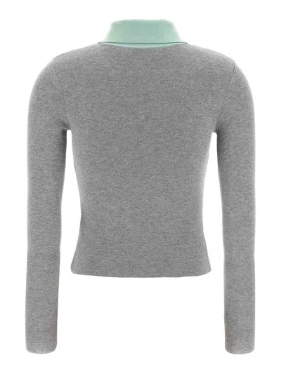 Self-portrait Grey Merino Wool Sweaters And Cardigans Gray