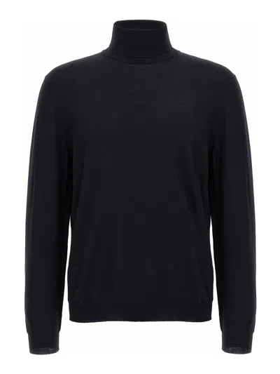 Zanone Turtleneck Cuffed-sleeve Sweater