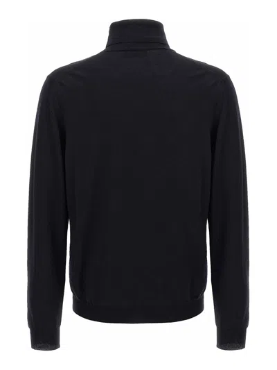 Zanone Turtleneck Cuffed-sleeve Sweater