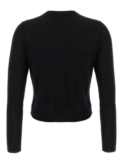 Theory Wool Cropped Cardigan