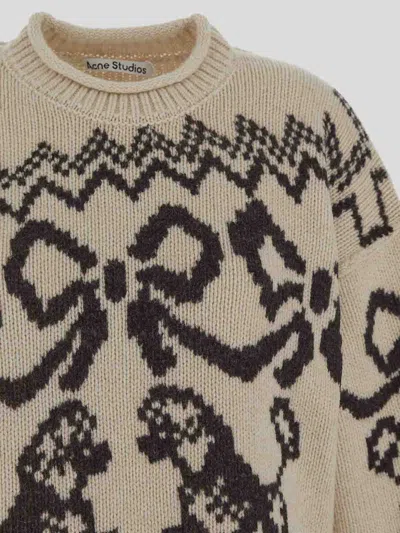 Acne Studios Round-neck And Long-sleeved Sweater