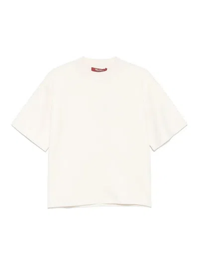 Max Mara White Clothing T-shirts And Polos In White