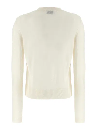 Moschino Crew Neck Sweater With Teddy Bear Motif