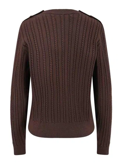 Golden Goose Ofra Shirt In Wool In Braids