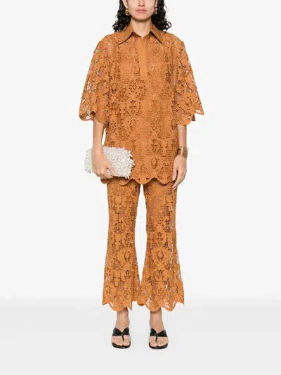 Zimmermann Coco Lace Flare Pant