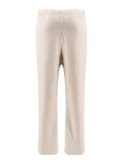 Maison Margiela Pantaloni Jogger In Cotone In Neutral