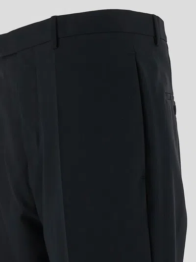 Rick Owens Tailored Geth Wide Leg Virgin Wool Pants