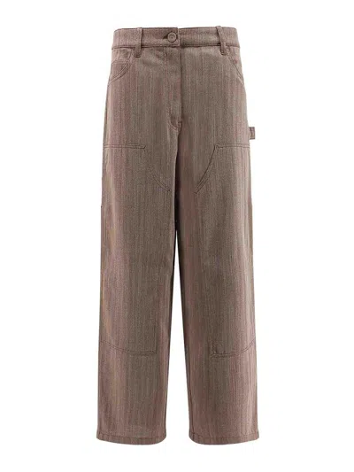 Golden Goose Deluxe Brand Women Marley Virgin Wool Blend Trousers