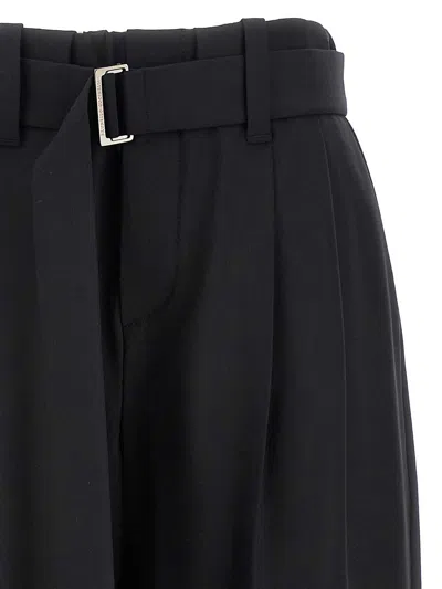 Brunello Cucinelli Belt Wool Pants
